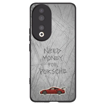 Picasee silikónový čierny obal pre Honor 90 5G - Garage Scratch