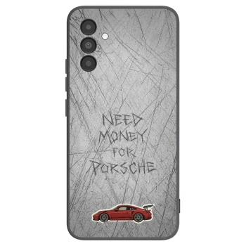 Picasee silikónový čierny obal pre Samsung Galaxy A04s A047F - Garage Scratch