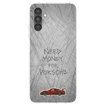 Picasee silikónový prehľadný obal pre Samsung Galaxy A04s A047F - Garage Scratch