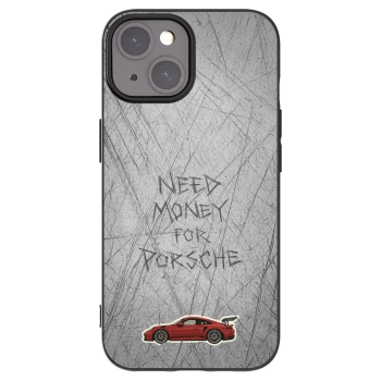 Picasee silikónový čierny obal pre Apple iPhone 15 - Garage Scratch