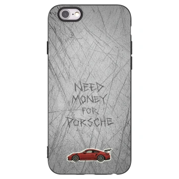 Picasee silikónový čierny obal pre Apple iPhone 6/6S - Garage Scratch