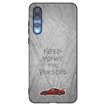 Picasee silikónový čierny obal pre Huawei P20 Pro - Garage Scratch