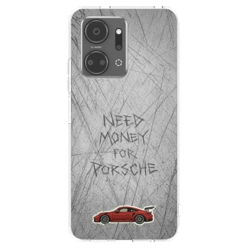 Picasee silikónový prehľadný obal pre Honor X7a - Garage Scratch