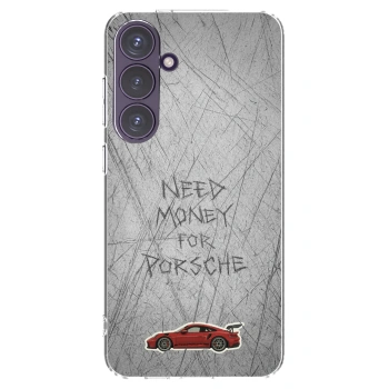 Picasee silikónový prehľadný obal pre Samsung Galaxy S24+ S926B 5G - Garage Scratch