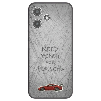 Picasee silikónový čierny obal pre Xiaomi Redmi 12 5G - Garage Scratch