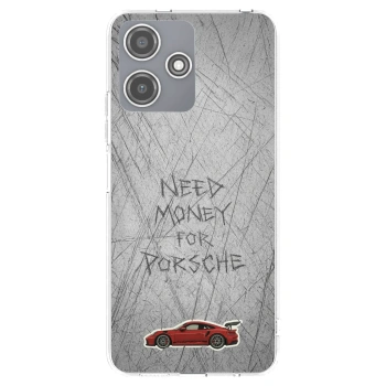 Picasee silikónový prehľadný obal pre Xiaomi Redmi 12 5G - Garage Scratch