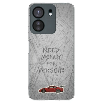 Picasee silikónový prehľadný obal pre Xiaomi Redmi 13C 4G - Garage Scratch