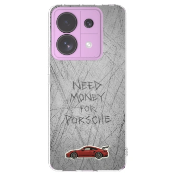 Picasee silikónový prehľadný obal pre Xiaomi Redmi Note 13 Pro 5G - Garage Scratch