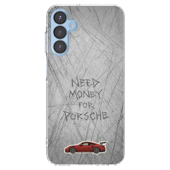 Picasee silikónový prehľadný obal pre Samsung Galaxy A15 A156B 5G - Garage Scratch