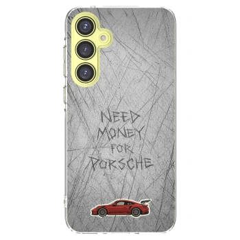 Picasee silikónový prehľadný obal pre Samsung Galaxy A35 5G A356B - Garage Scratch