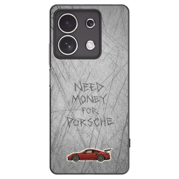 Picasee silikónový čierny obal pre Xiaomi Redmi Note 13 4G - Garage Scratch
