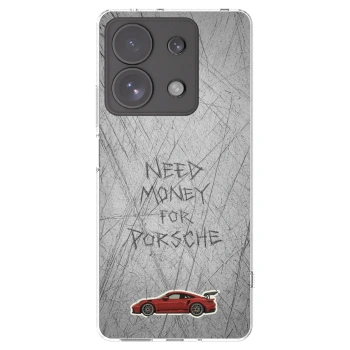 Picasee silikónový prehľadný obal pre Xiaomi Redmi Note 13 Pro 4G - Garage Scratch