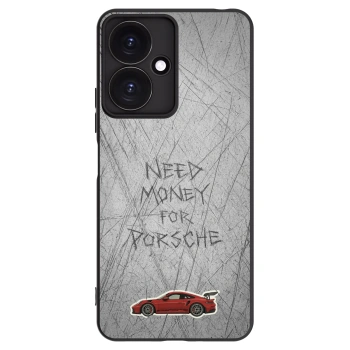 Picasee silikónový čierny obal pre Xiaomi Redmi 13C 5G - Garage Scratch