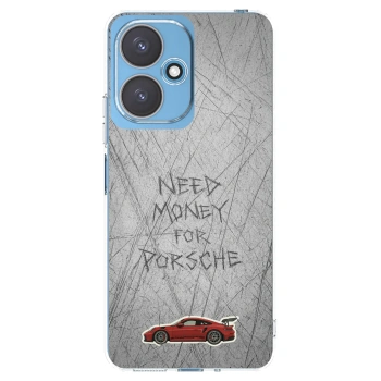 Picasee silikónový prehľadný obal pre Xiaomi Redmi 13C 5G - Garage Scratch