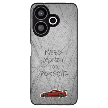 Picasee silikónový čierny obal pre Xiaomi Redmi 13 4G - Garage Scratch