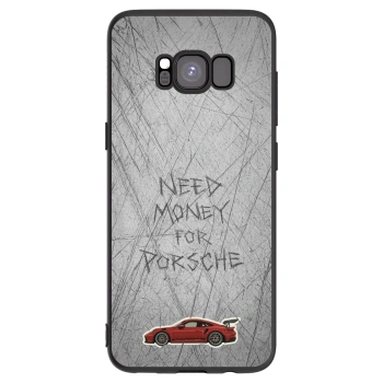 Picasee silikónový čierny obal pre Samsung Galaxy S8 G950F - Garage Scratch