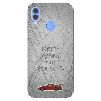 Picasee silikónový prehľadný obal pre Huawei P Smart 2019 - Garage Scratch