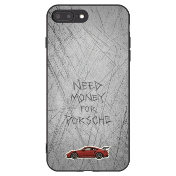 Picasee silikónový čierny obal pre Apple iPhone 8 Plus - Garage Scratch