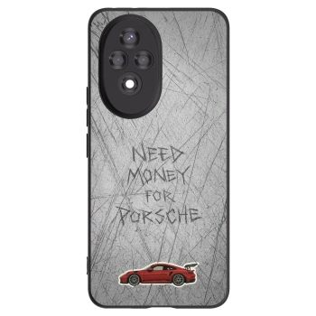 Picasee silikónový čierny obal pre Honor 200 Pro 5G - Garage Scratch