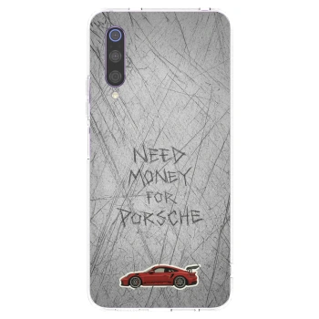Picasee silikónový prehľadný obal pre Xiaomi Mi 9 - Garage Scratch