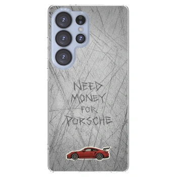 Picasee silikónový prehľadný obal pre Samsung Galaxy S25 Ultra 5G - Garage Scratch