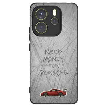 Picasee silikónový čierny obal pre Xiaomi Redmi Note 14 4G - Garage Scratch