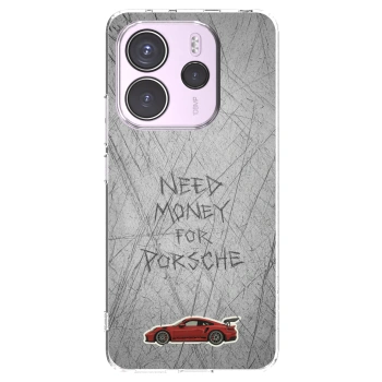 Picasee silikónový prehľadný obal pre Xiaomi Redmi Note 14 4G - Garage Scratch