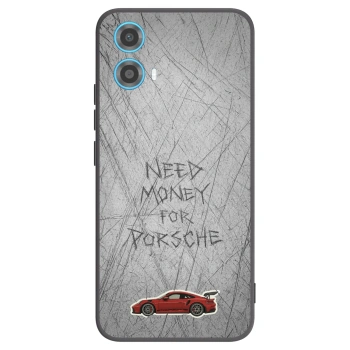 Picasee silikónový čierny obal pre Motorola Moto G34 5G - Garage Scratch