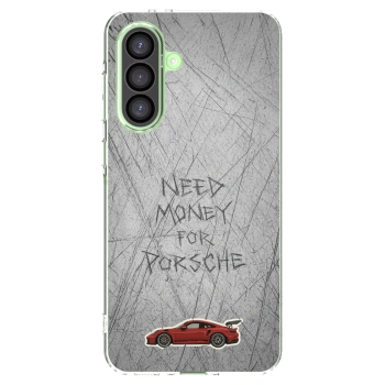 Picasee silikónový prehľadný obal pre Samsung Galaxy A26 5G A266B - Garage Scratch