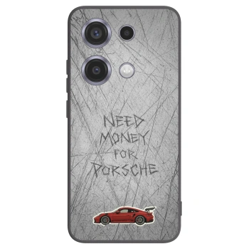 Picasee silikónový čierny obal pre Xiaomi Redmi Note 14S - Garage Scratch