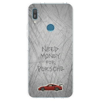 Picasee silikónový prehľadný obal pre Huawei Y6 2019 - Garage Scratch