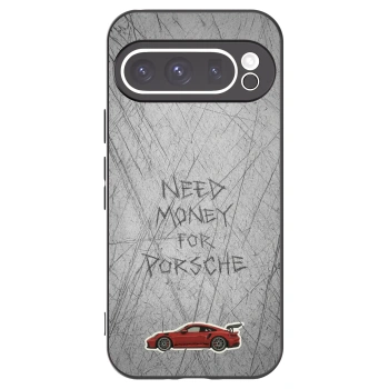 Picasee silikónový čierny obal pre Google Pixel 9 Pro XL - Garage Scratch