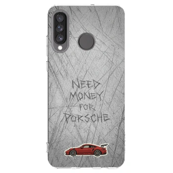 Picasee silikónový prehľadný obal pre Huawei P30 Lite - Garage Scratch
