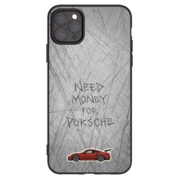 Picasee silikónový čierny obal pre Apple iPhone 11 Pro Max - Garage Scratch