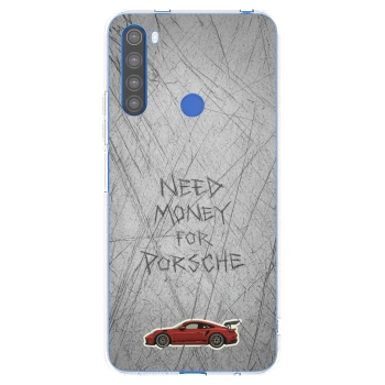 Picasee silikónový prehľadný obal pre Xiaomi Redmi Note 8T - Garage Scratch