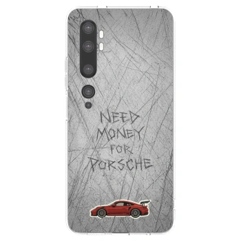 Picasee silikónový prehľadný obal pre Xiaomi Mi Note 10 (Pro) - Garage Scratch