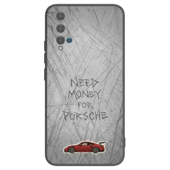 Picasee silikónový čierny obal pre Huawei Nova 5T - Garage Scratch