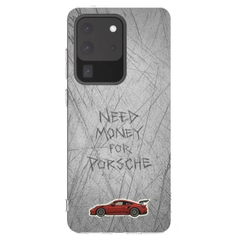 Picasee silikónový prehľadný obal pre Samsung Galaxy S20 Ultra 5G G988F - Garage Scratch