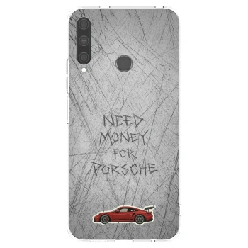 Picasee silikónový prehľadný obal pre Huawei P40 Lite E - Garage Scratch