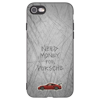 Picasee silikónový čierny obal pre Apple iPhone SE 2020 - Garage Scratch