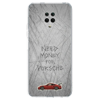 Picasee silikónový prehľadný obal pre Xiaomi Redmi Note 9 Pro - Garage Scratch