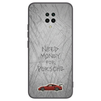 Picasee silikónový čierny obal pre Xiaomi Redmi Note 9S - Garage Scratch