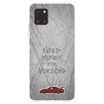 Picasee silikónový prehľadný obal pre Samsung Galaxy Note 10 Lite N770F - Garage Scratch