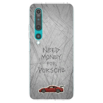 Picasee silikónový prehľadný obal pre Xiaomi Mi 10 - Garage Scratch