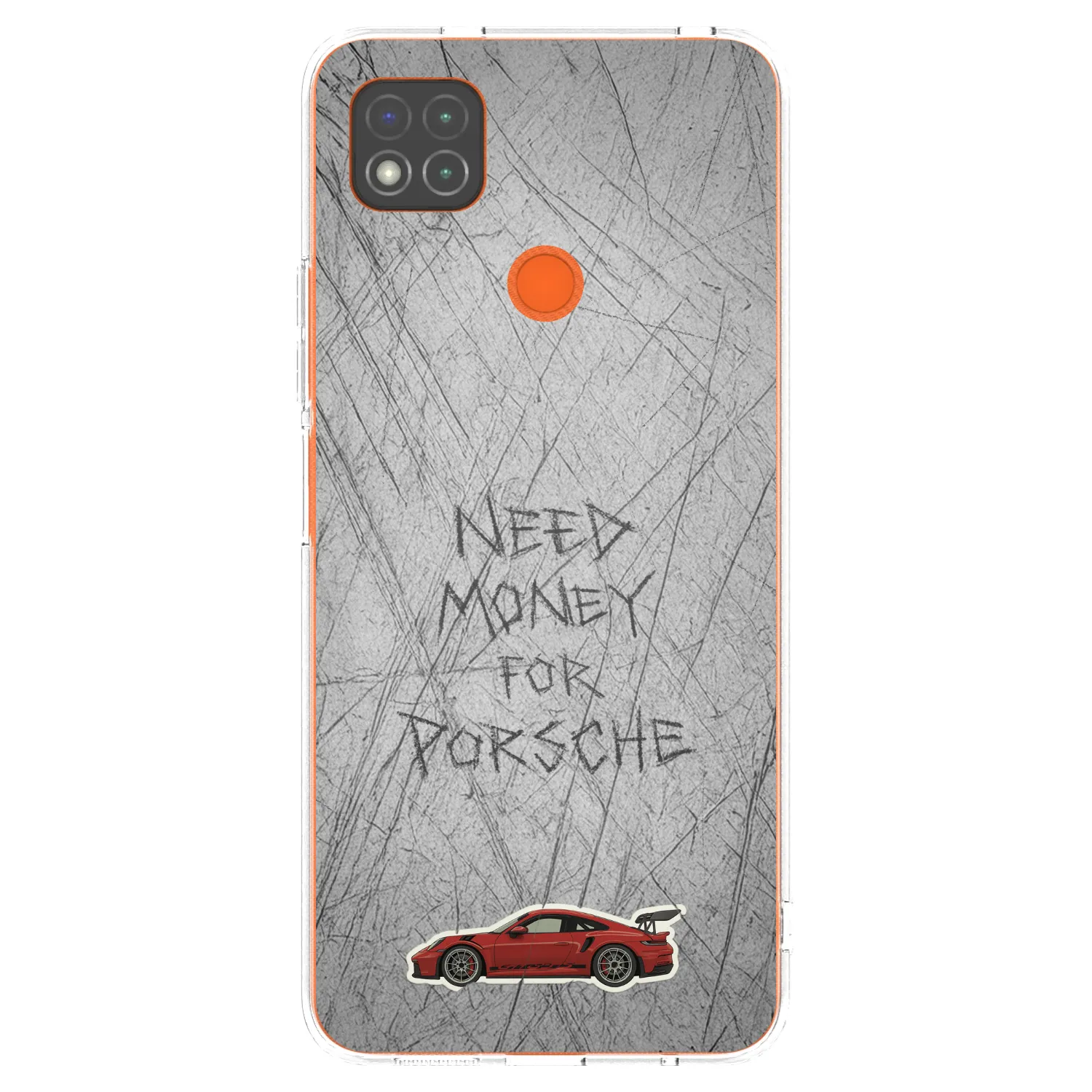 Picasee silikónový prehľadný obal pre Xiaomi Redmi 9C - Garage Scratch