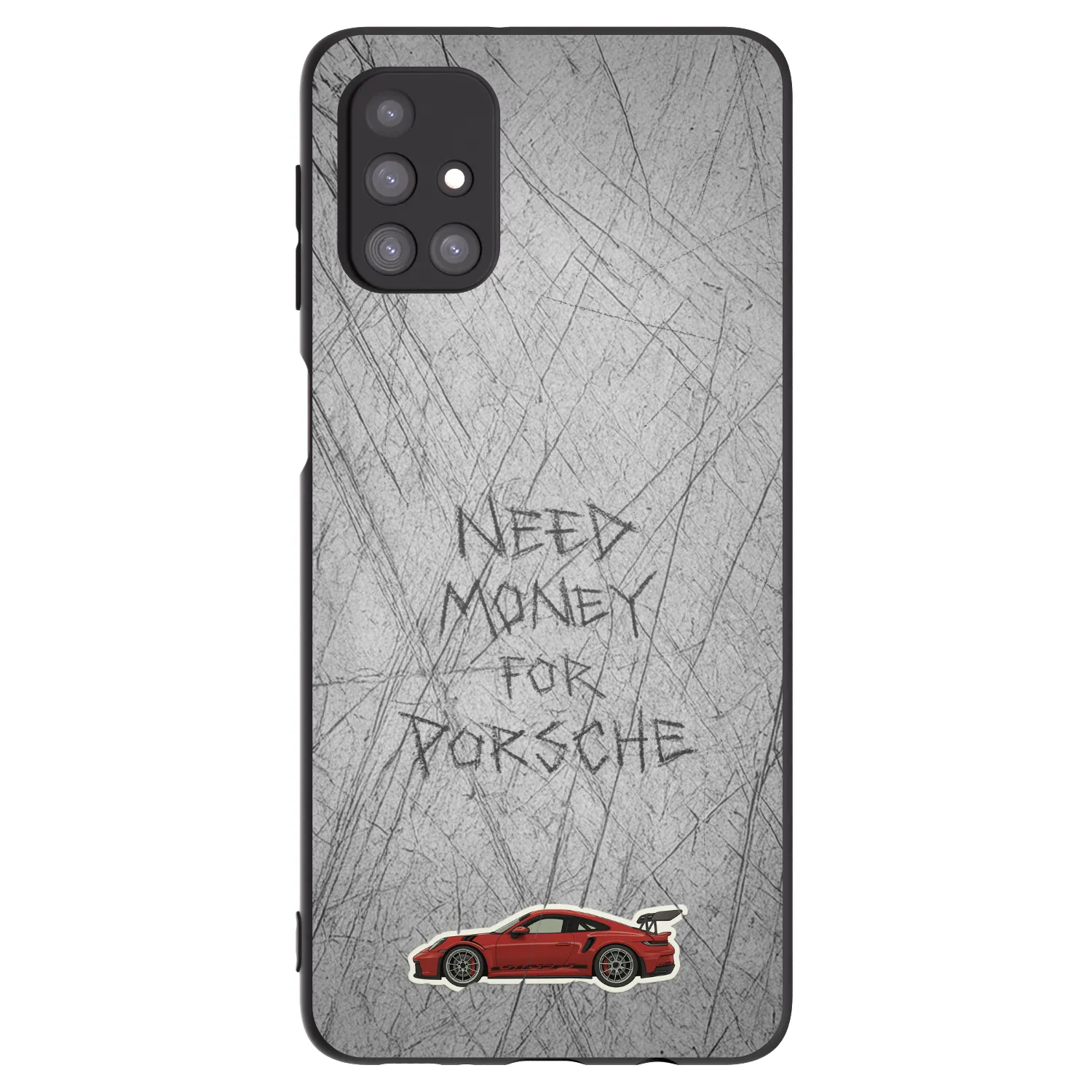 Picasee silikónový čierny obal pre Samsung Galaxy M31s - Garage Scratch