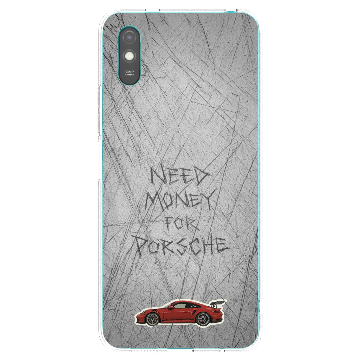 Picasee silikónový prehľadný obal pre Xiaomi Redmi 9A - Garage Scratch