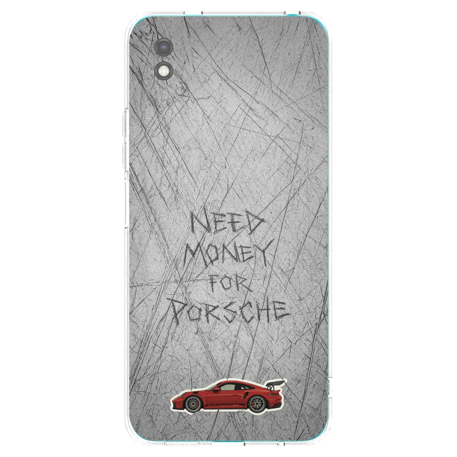 Picasee silikónový čierny obal pre Xiaomi Redmi 9A - Garage Scratch
