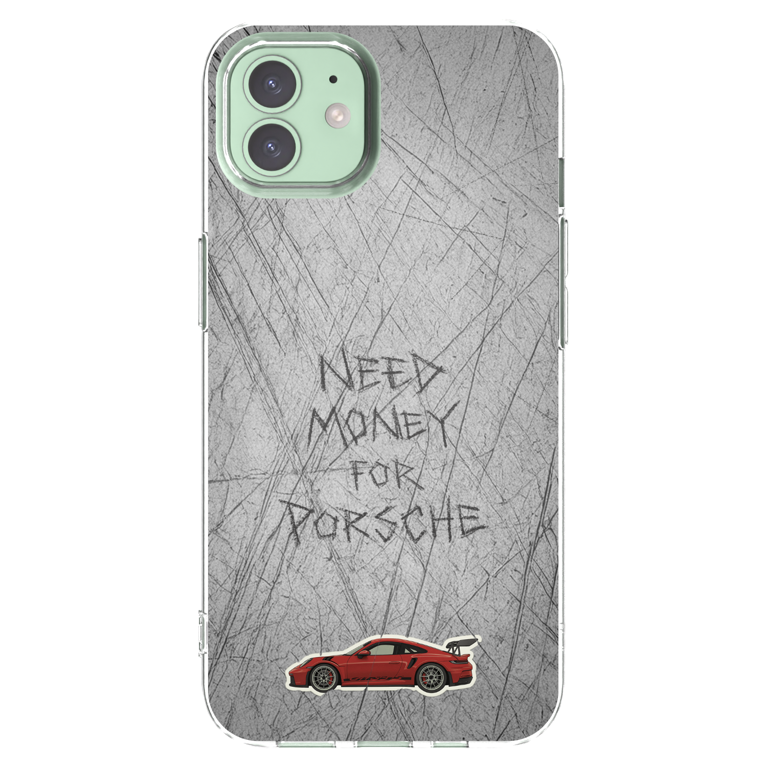 Picasee silikónový prehľadný obal pre Apple iPhone 12 Pro - Garage Scratch