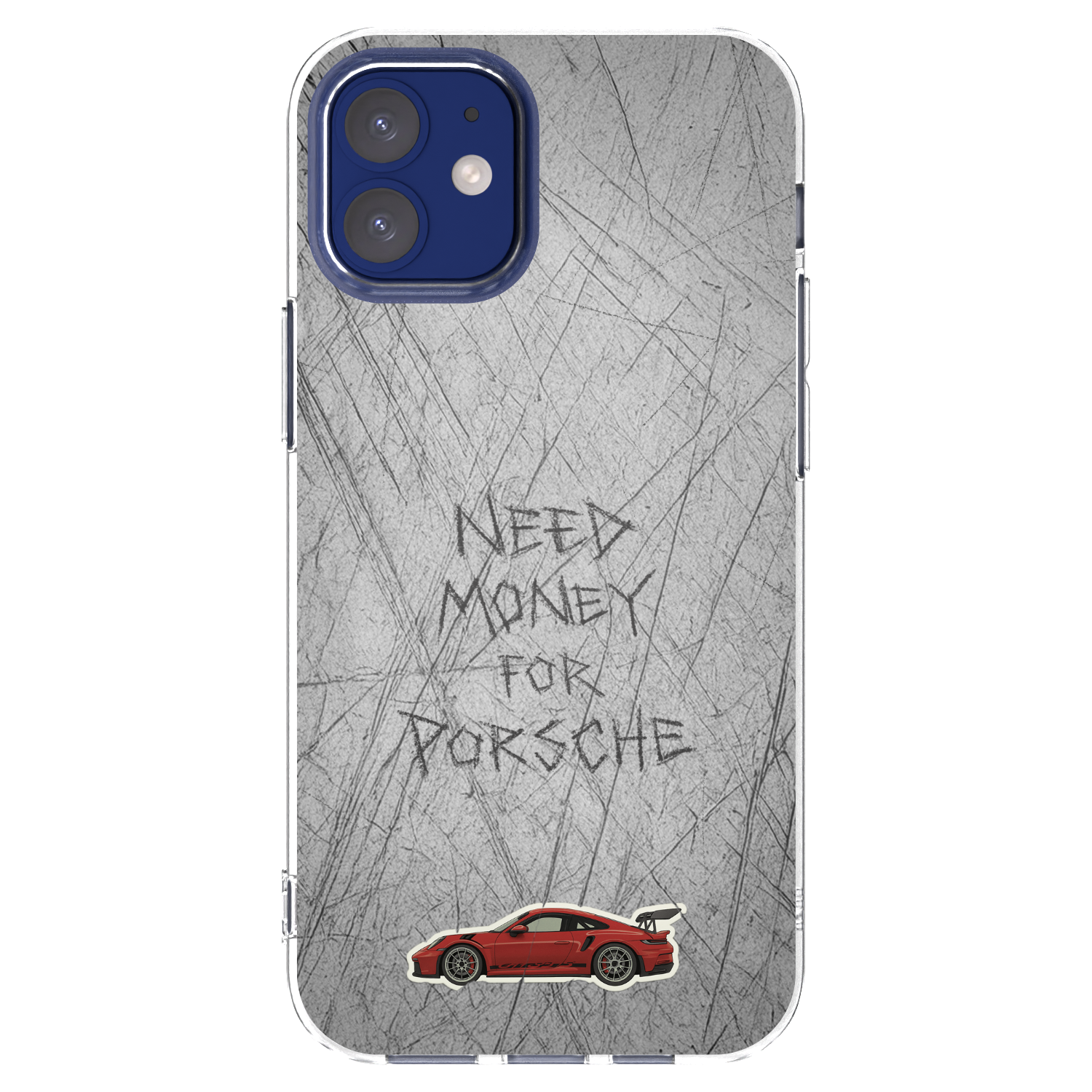Picasee silikónový prehľadný obal pre Apple iPhone 12 mini - Garage Scratch